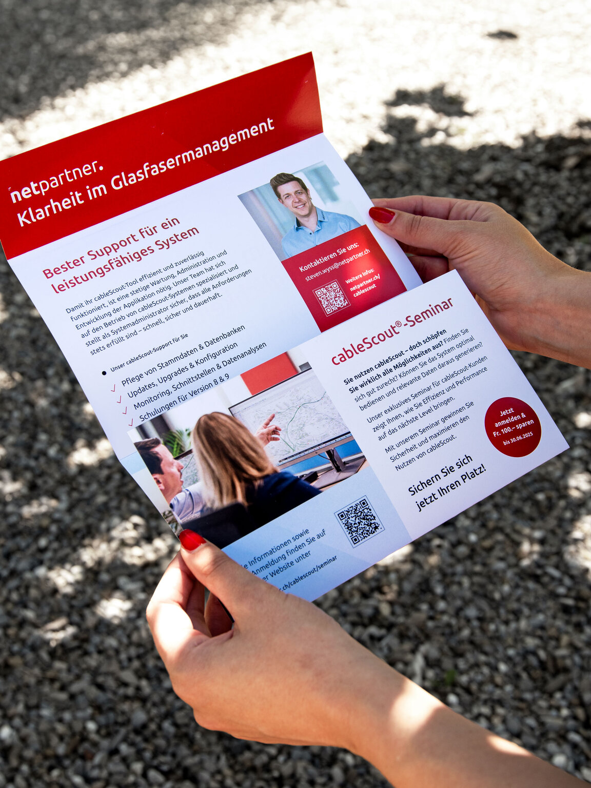 Visionaer Referenz: netpartner Selfmailer